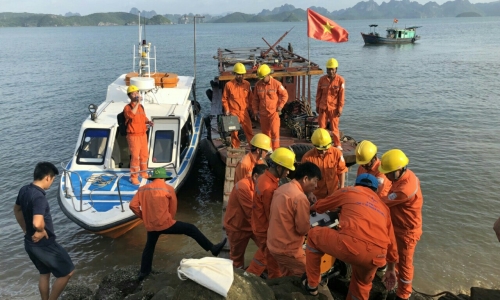 Khẩn trương khắc phục sự cố cáp ngầm cấp điện cho các huyện đảo Cô Tô, Vân Đồn